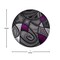 Flash Furniture Purple 7' x 7' Round Abstract Design Area Rug ACD-TZ-860-7R-PR-GG - alternate 9